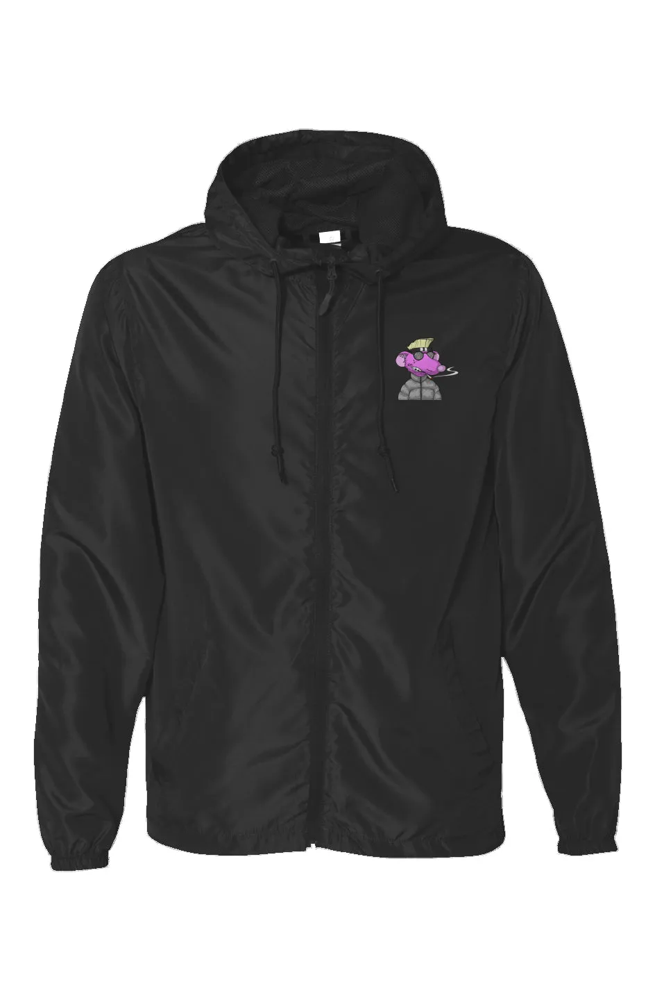 Water Resistant Lightweight Windbreaker feat Fat Rat #2379