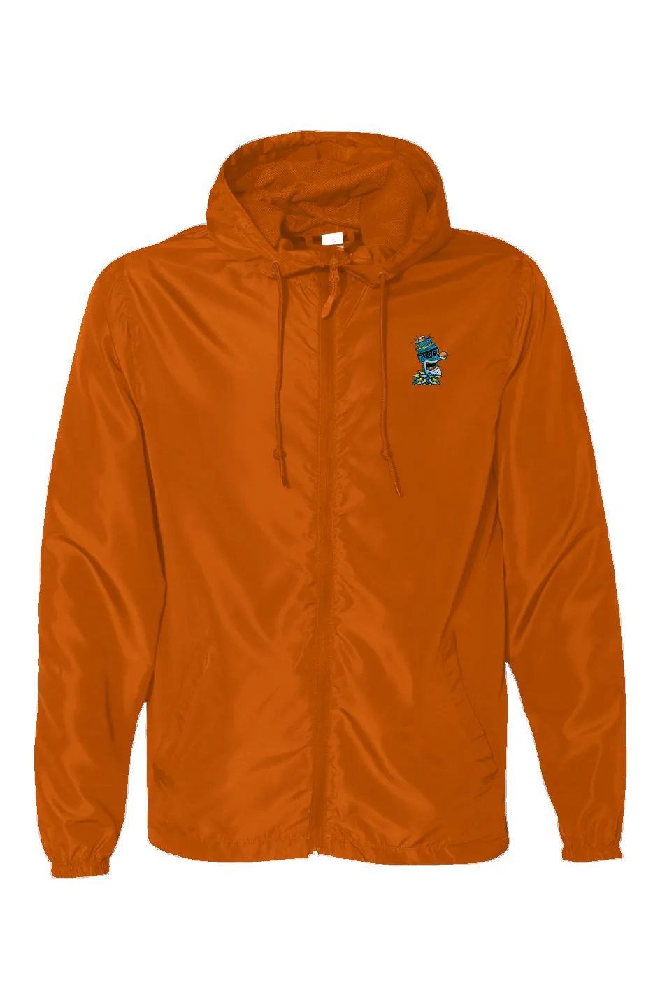 Water Resistant Lightweight Windbreaker feat Toxic Skulls Club #8398