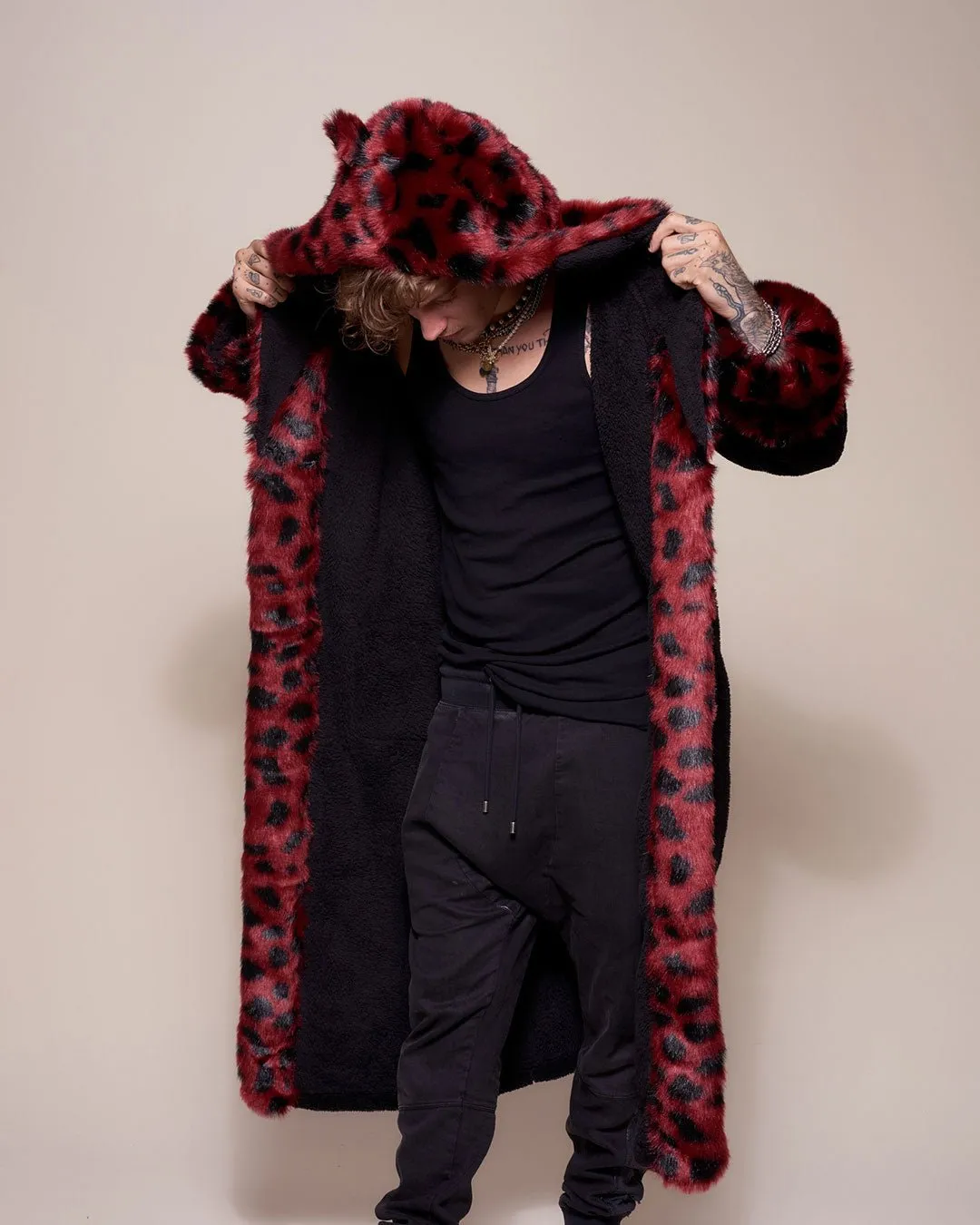 Wild Cat Classic Faux Fur Robe | Men's