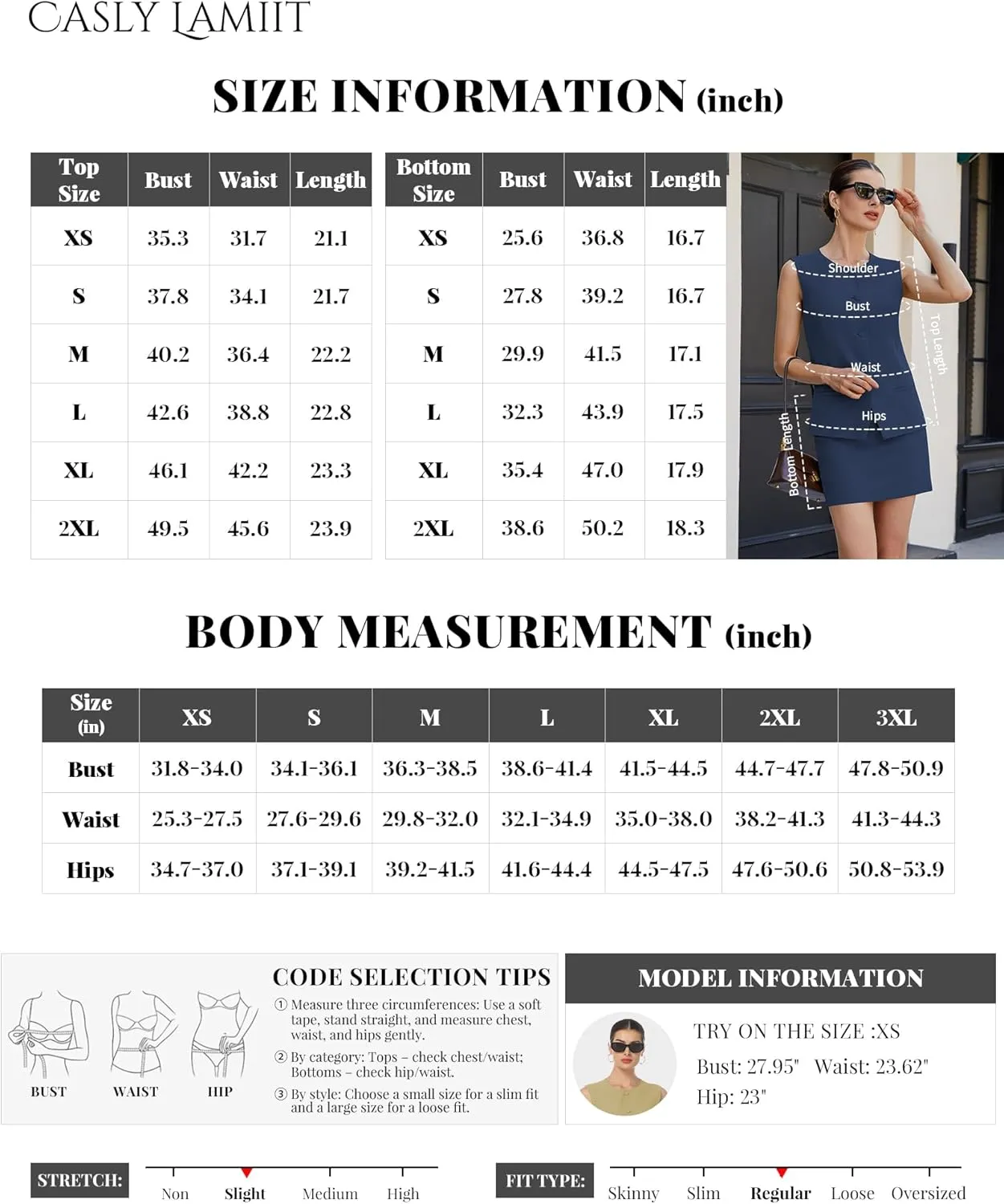 Womens Two Piece Blazer Outfits Skirt Set Button Down Vest Short Skort Crew Neck Summer Business Casual Suit